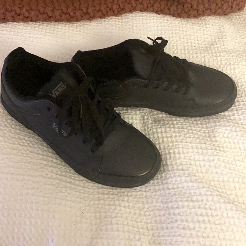 Vans all leather men 8